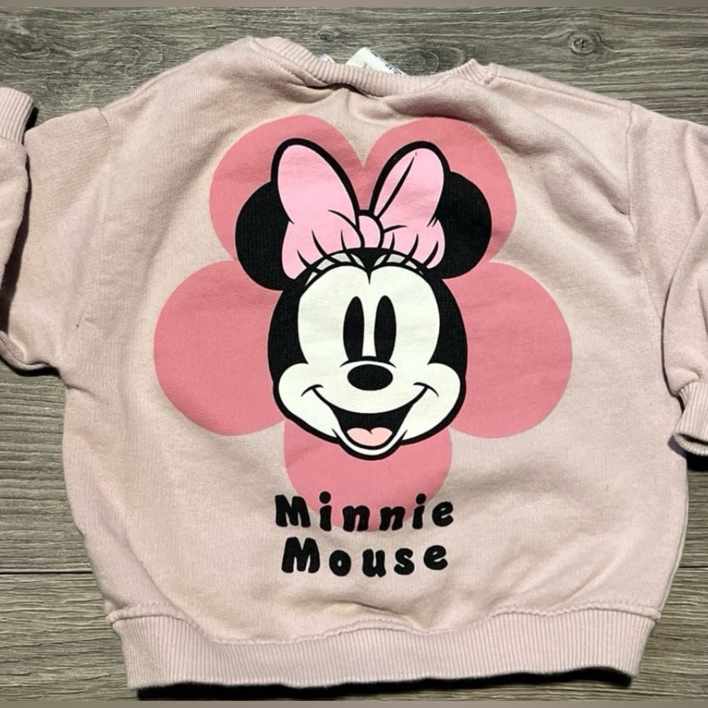 Baby Zara Disney  Minnie Mouse Sweatshirt